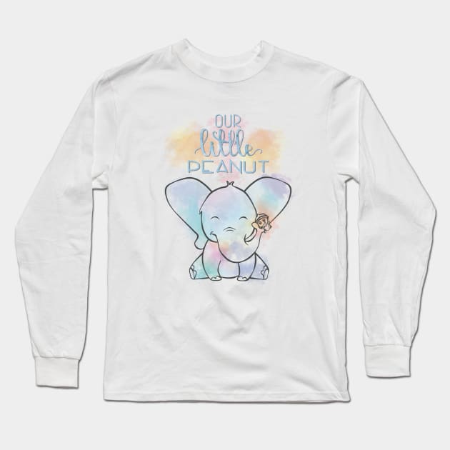 Our Little Peanut Long Sleeve T-Shirt by SmokedPaprika